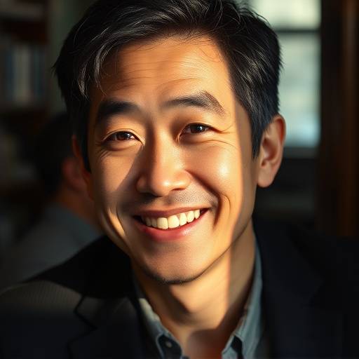 Portrait of Kenji Tanaka, Screenwriting Instructor